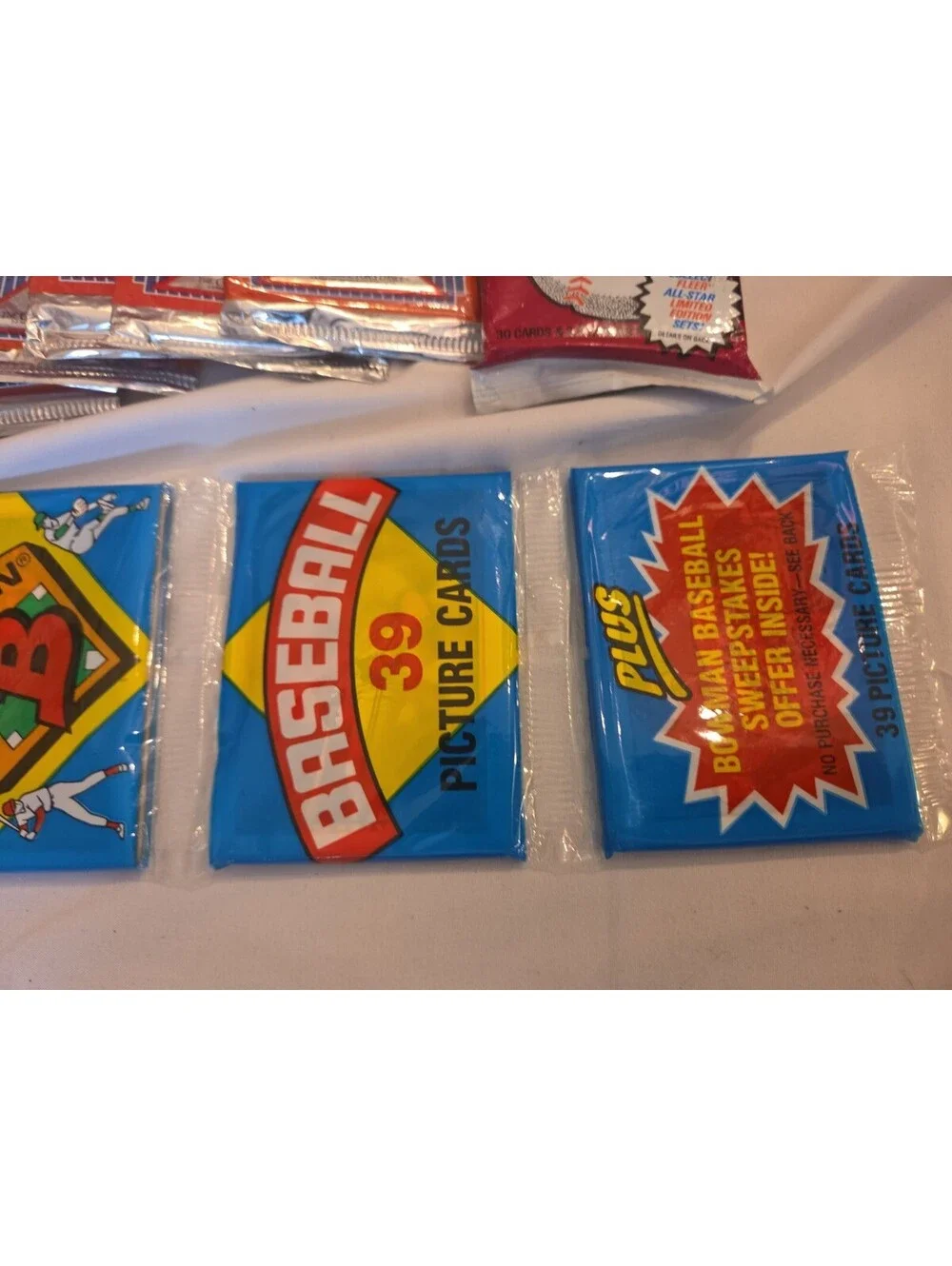90s Baseball Pack Lot Factory Sealed